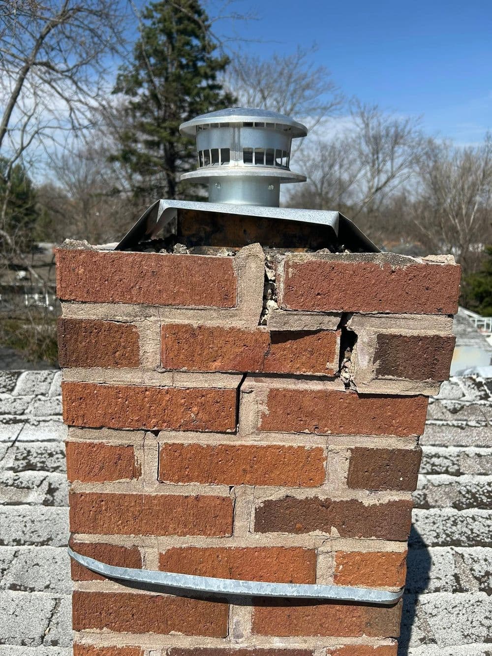 Chimney Tuckpointing and Masonry Repair in Maroa IL