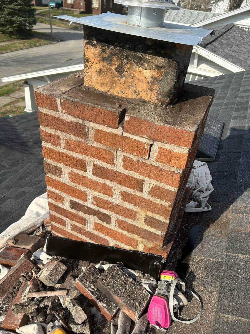 Gallery photos for Chimney Tuckpointing and Masonry Repair in Maroa IL: Image #6
