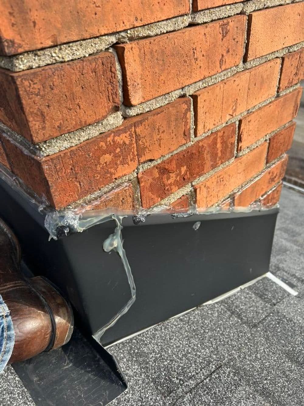 Chimney Grind Tuckpoint and Crown Repair in Clinton IL