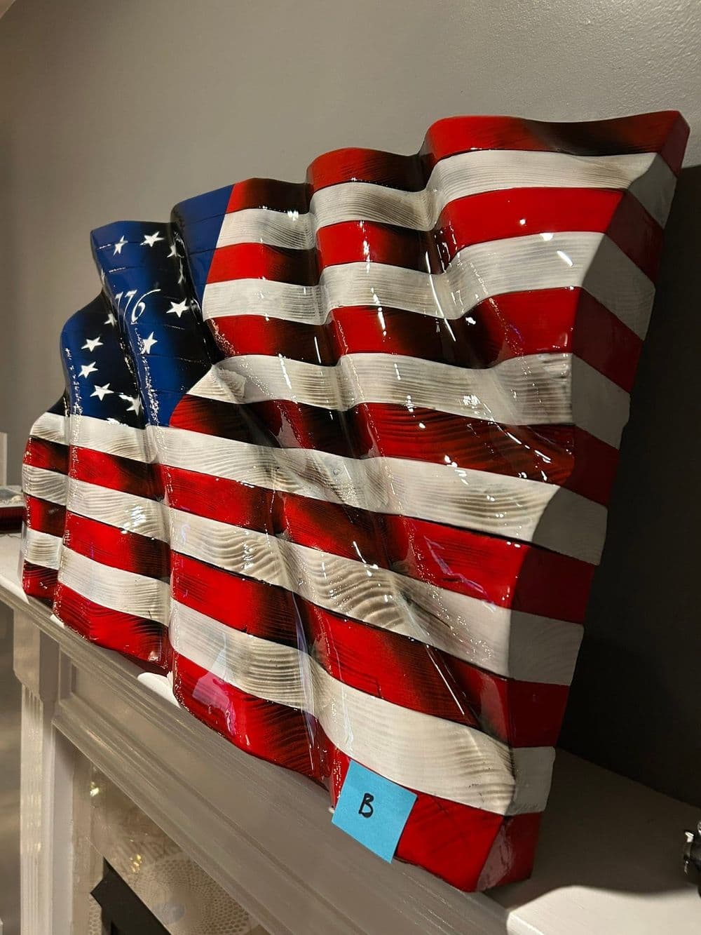 Gallery photos for Handmade Wood Flags Built Right Here in Maroa, IL: Image #3