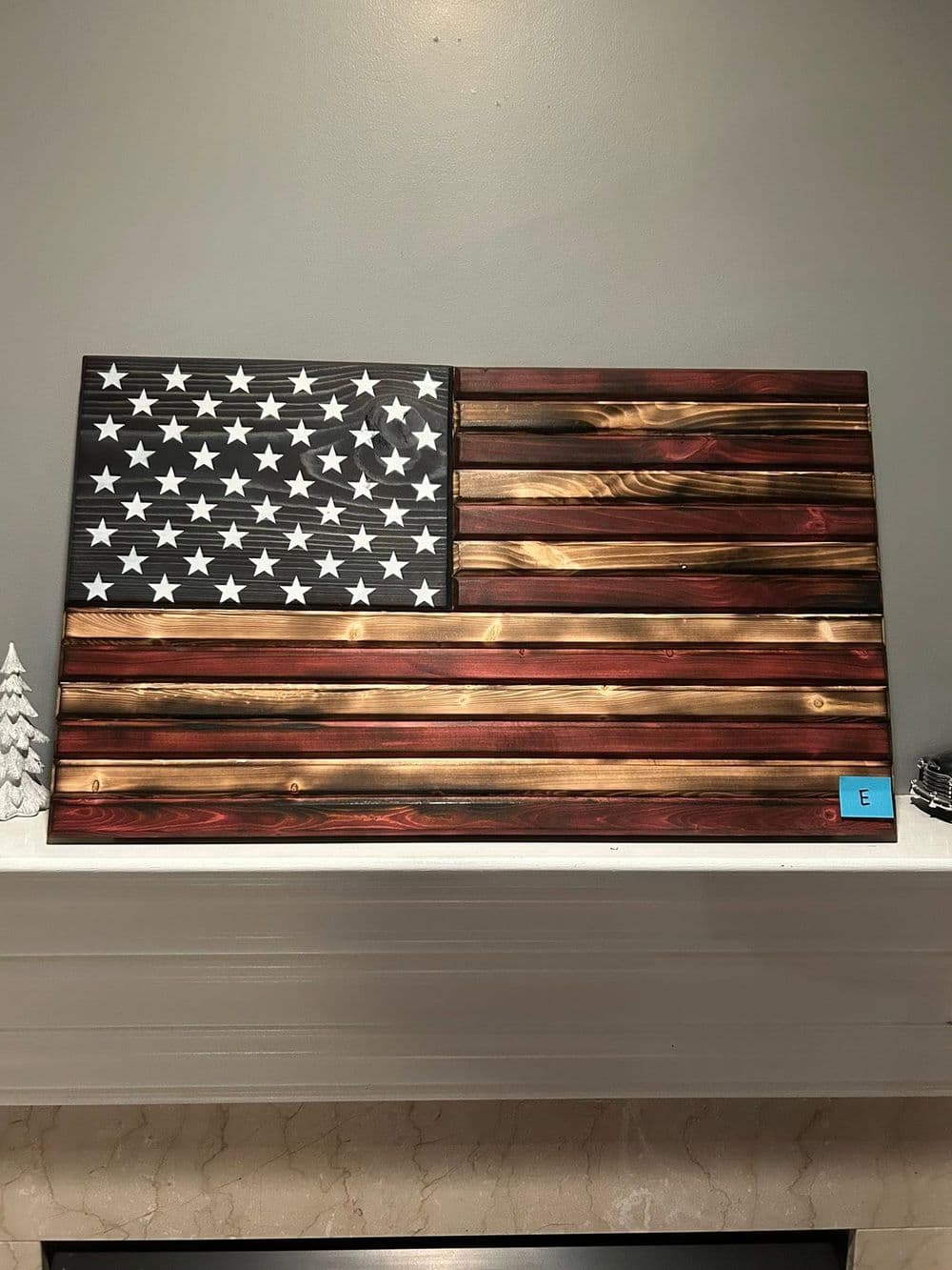 Gallery photos for Handmade Wood Flags Built Right Here in Maroa, IL: Image #4