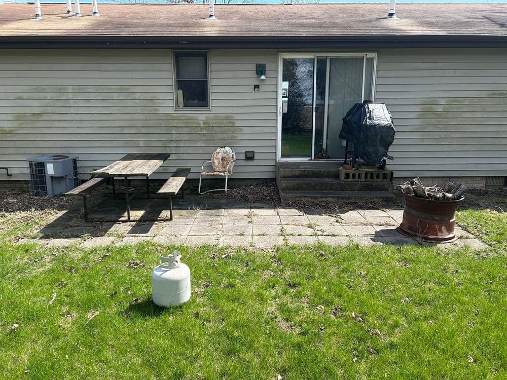Gallery photos for Porch Cleanup, Paver Reset and Power Wash in Heyworth IL: Image #7