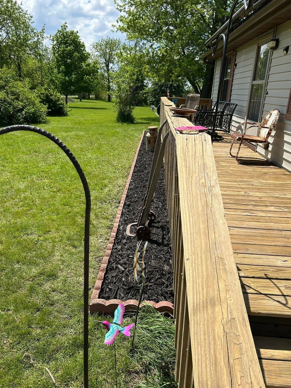 Gallery photos for Porch Cleanup, Paver Reset and Power Wash in Heyworth IL: Image #3